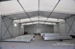 Waterproof clear span outdoor exhibition tents with aluminum and PVC material