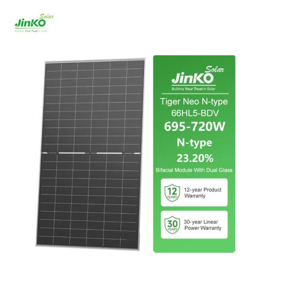 Buy cheap CE TUV Approved N-type Bifacial Solar Panel 66HL5-BDV 695W 700W 705W 710W 715W 720W from wholesalers