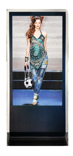 Buy cheap 500nits Floor Standing Touch Screen Kiosk 55 Inch Digital Signage Display from wholesalers