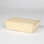 Custom Logo Single-Sided Kraft Paper Container Food Grade Disposable Cover