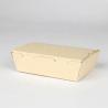 Buy cheap Custom Logo Single-Sided Kraft Paper Container Food Grade Disposable Cover Packaging Box from wholesalers