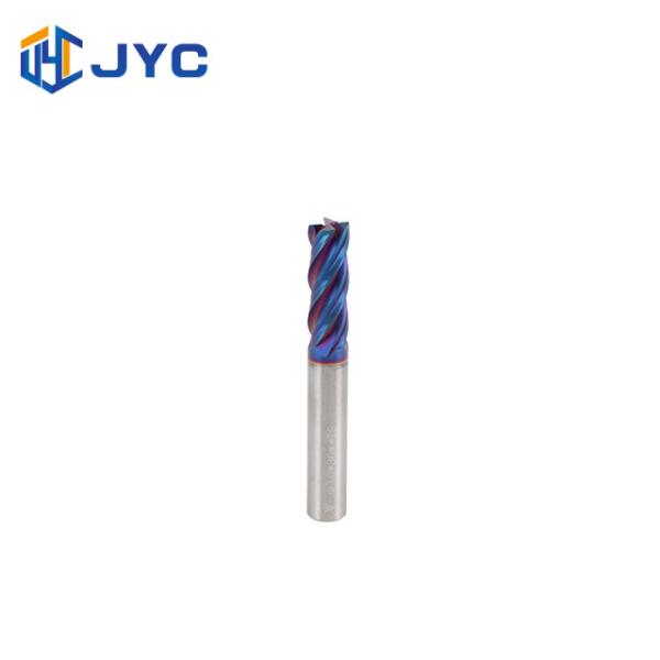 Buy cheap HRC55 Solid Carbide 3 Flute End Mill For Aluminum 3f D4*11*D4*50 from wholesalers