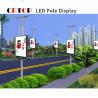 Buy cheap Full Color 1R1G1B Street Light Pole LED Display Outdoor Waterproof from wholesalers
