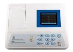 Buy cheap First Aid Equipment Single Channel 12 Lead Portable ECG Machine with Color Display from wholesalers