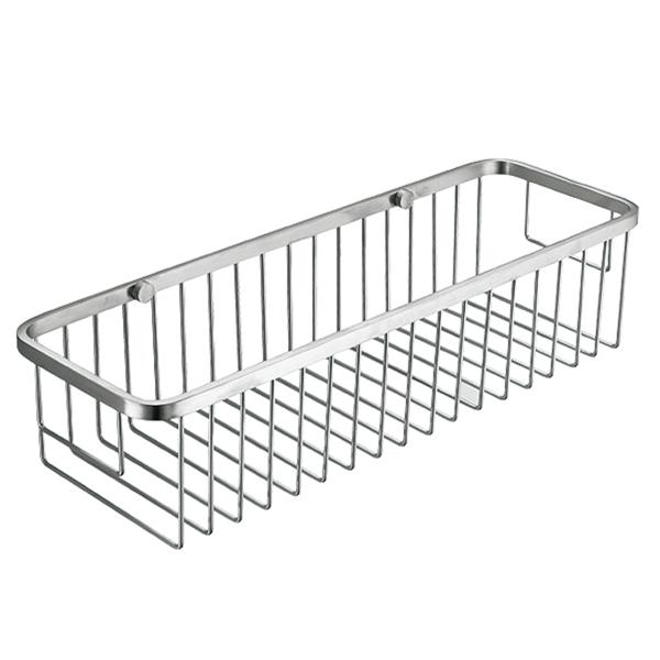 Buy cheap Multi Funciton Bathroom Storage Baskets Save Space Mirror Polished Shower Shelf from wholesalers