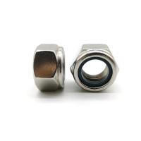 Buy cheap DIN 985 Stainless Steel Hex Nut With Nylon Insert SUS316 Right Hand product