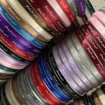 Spot flower packaging, ribbon, silk tape, polyester tape, printed English gift