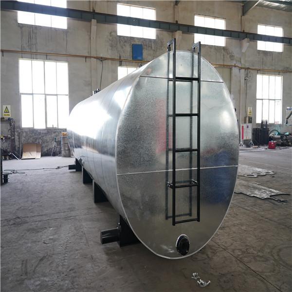 Buy cheap Steel Plate Bitumen Heating Tank Blue Color 8mm Thickness For Asphalt Plant from wholesalers