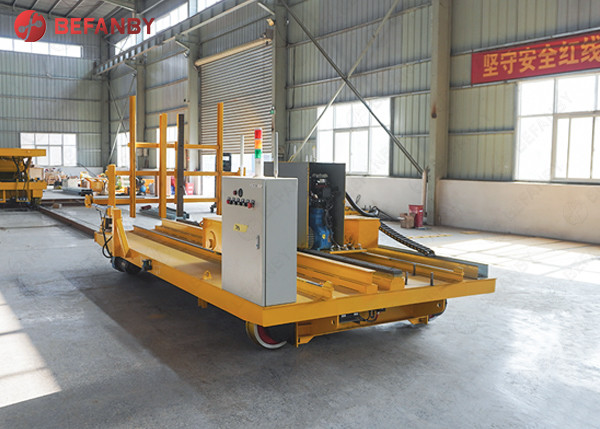 80t Battery Operated Transport Rail Cart Quotation 20m / Min
