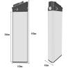 Buy cheap EP-2 PRO 12.8AH 48V Bicycle Lithium Battery For Electric Bike UN38.3 from wholesalers