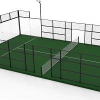 Buy cheap Easy Installation Green Padel Tennis Court Synthetic Material 1 Year Warranty product