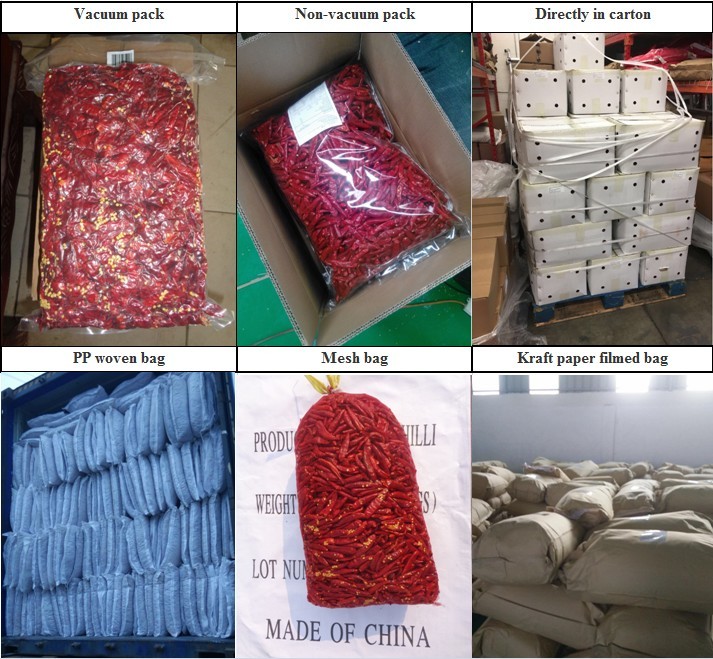 Tien Tsin Dried Red Chilli Peppers For Szechuan Style Cooking Kung Pao Ingredient