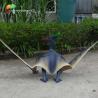 Buy cheap Vibrant Fiberglass Pterosaur Statue: Lifelike Jurassic-Themed Decoration With Dynamic Soaring Wings from wholesalers