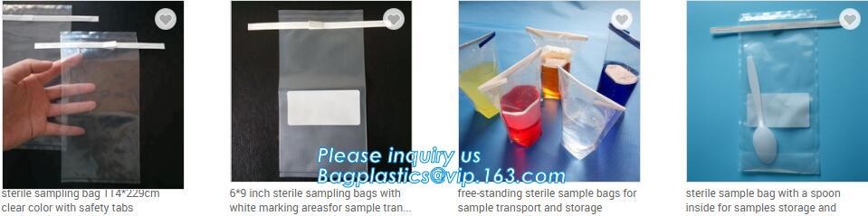 Sterile Sampling Bag, TWIRL'EM | Labplas, Sampling Bags, Regular Tabs, Sterile, Sterile Sampling Bag for Stomacher Lab