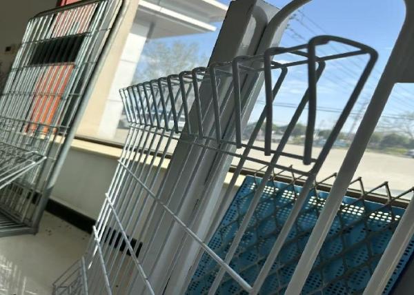 Buy cheap Triangle Bending Fence Panel Low Carbon Steel Custom Heights School Garden Guard from wholesalers