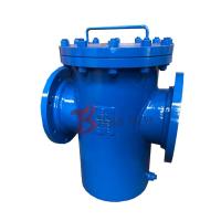 Buy cheap Fabricated Basket Strainer Simplex Type A234 WPB With Stainless Steel Basket 8in product