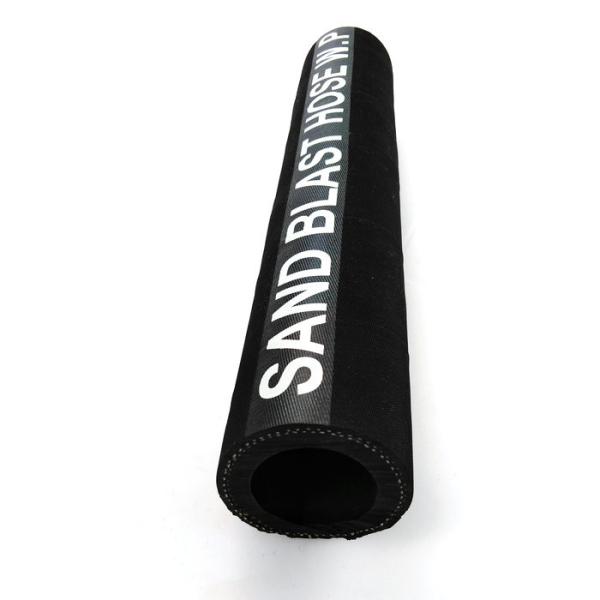 Buy cheap 12 Bar 38mm Sand Blast Hose Abrasion Resistant , Sandblast Rubber Hose Wear Resistant from wholesalers