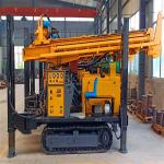 Full Hydraulic Pneumatic Crawler Core Drilling Rig Crawler Drilling Rig Machine