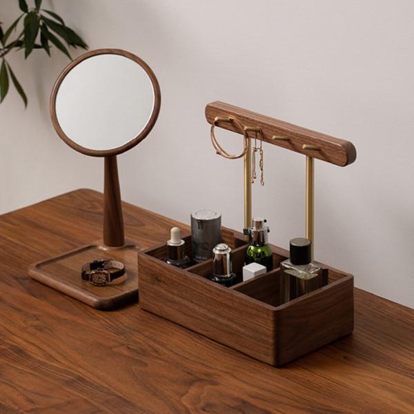 Buy cheap Solid wood key and accessories organizer living room desktop jewelry hook ornament Entryway organizer Wooden key storage from wholesalers