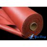 Buy cheap Fireproof Silicone Rubber Coated Fiberglass Fabric / Fiberglass Heat Resistance from wholesalers