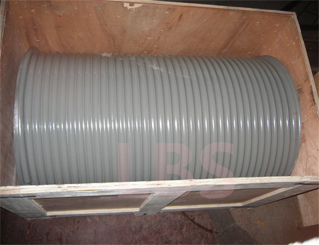 Custom Alloy Steel Lebus Systems With Two Half Split Design Drum Sleeves