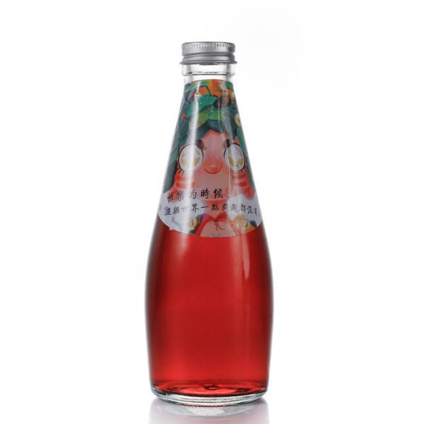 Buy cheap 330ml Glass Drink Bottles Japanese Style Beverage Glass Bottles from wholesalers