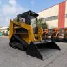 Buy cheap Energy Mining Skid Steer Loader Rubber Tracks with Attachments Ship to USA Canada from wholesalers