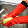 Buy cheap Household Unlined Rubber Dish Gloves Chemical Resistant from wholesalers
