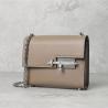 Buy cheap Black Crossbody Genuine Leather Shoulder Bags Barrel Shaped from wholesalers