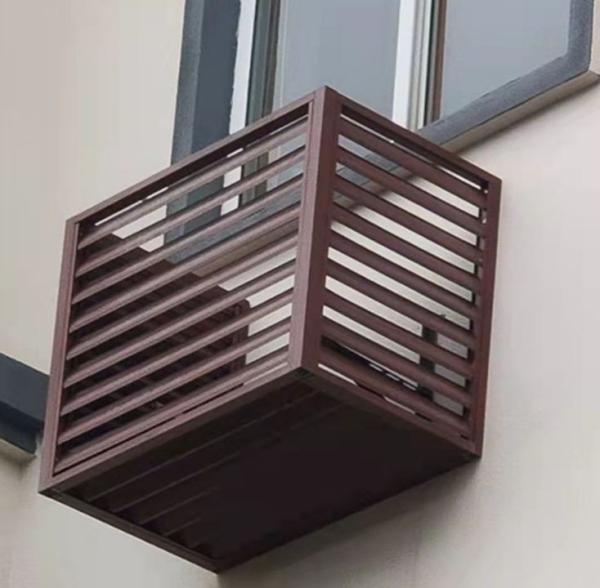 Buy cheap Customized Air Conditioner Outer Hood Aluminum Veneer Customized As Required from wholesalers