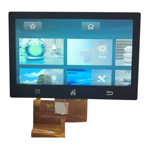 Buy cheap 4.3" 500cd/M2 Industrial Touch Screen Display With ST7262E43 IC from wholesalers