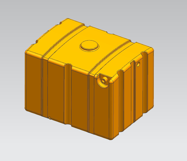 One-Time Molding Plastic Car Roto Mold Plastic Tanks
