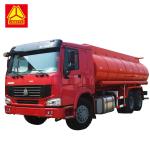 371HP 336HP Fuel Tank Tanker , Sinotruk Howo 20000 Liters 6000 Gallon Diesel Oil