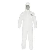 China Custom Made Elastic Duff Coveralls Workwear Disposable PPE Bulk on sale