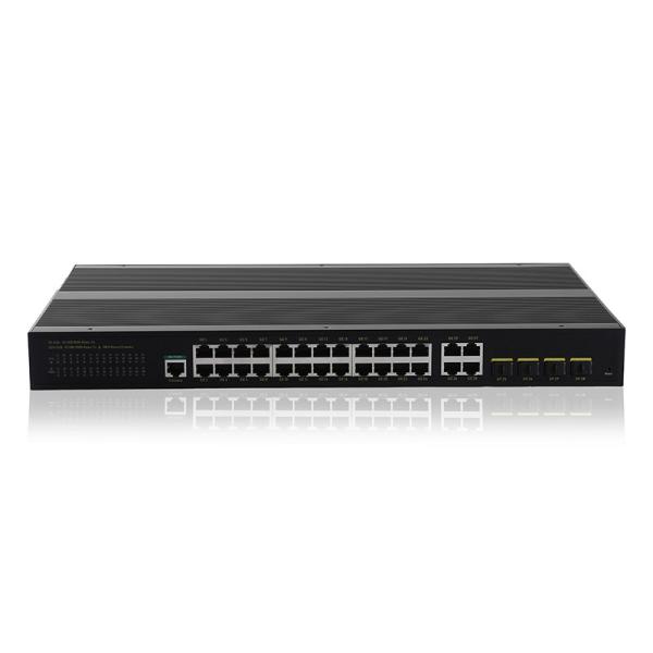Buy cheap 24 Gigabit Industrial Managed POE Switch With 4 SFP Slot Port from wholesalers