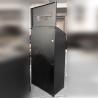 Buy cheap 3 Tiers Black Cooking Stove Supermarket Display Racks Aluminum Adjustable Shelving from wholesalers