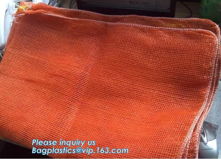 40x60cm yellow raschel mesh onion packing bag,Hot sale PE raschel mesh bag for potato,raschel net bag & pp raschel mesh