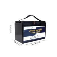 Buy cheap CE MSDS 12V 150AH Rechargeable LiFePO4 Battery For Golf Cart product