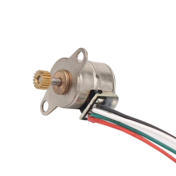 Buy cheap 2 Phase 4 Wire Micro Stepper Motor 5.0 VDC Bipolar Drive Mode 10mm pm VSM1070 from wholesalers