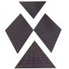 Buy cheap Triangle Dj Club Diy Led Display 3d , Led Video Wall Panel For Stage / Concert / Tv Station from wholesalers