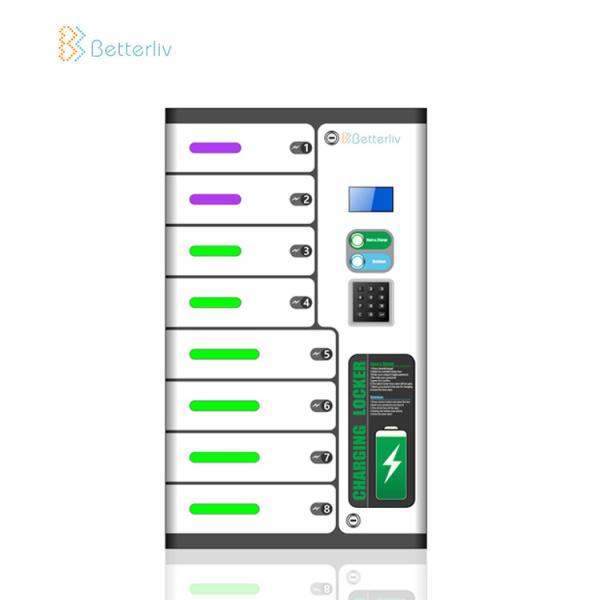 Buy cheap QC3.0 Mobile Phone Charging Lockers , UV Phone Charging Locker Station from wholesalers