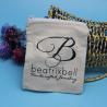 Buy cheap Canvas Girls Toiletry Bag , Small Beach Bag With Gold Zipper High Durability from wholesalers