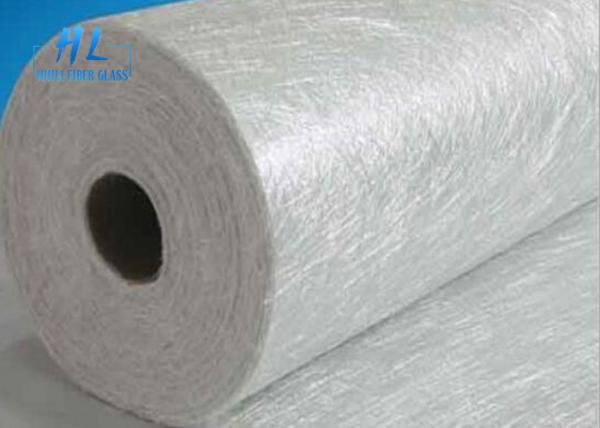 Direct Roving E Glass Fiberglass Chopped Strand Mat Roll in 76mm Core Diameter