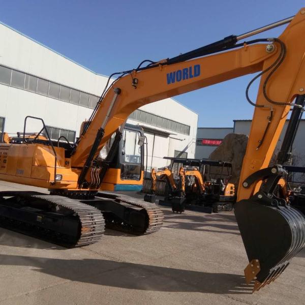 Buy cheap Low Noise Long Arm Mini Excavator 0.8m3 Earth Moving Equipment from wholesalers