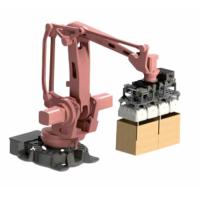 Buy cheap Single Electric Cabinet Robotic Case Packer , Low Noise Robotic Packaging product