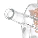 Super Flint Glass Direct Transparent Vodka Rum Gin Bottles 700ml 750ml Unique