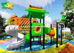 Kindergarten Plastic Kids Outdoor Playground Equipment Eco Friendly Non Toxic