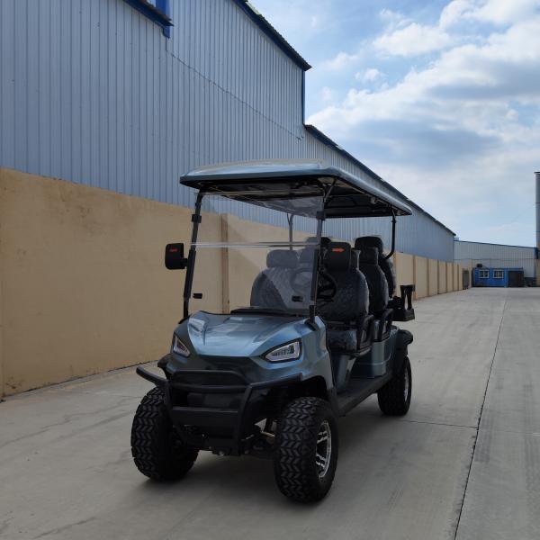 Buy cheap Six Seater Off Road Pink Luxury Electric Golf Cart With Customizable Color And LOGO OEM ODM from wholesalers