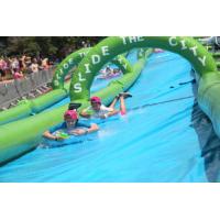 Buy cheap Super quality 300m inflatable slide the city, inflatable water slip n city slide product