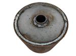 Black 10'' Wheel Roll Off Container Rollers ASTM Roll Off Wheels